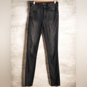 Abercrombie & Fitch jeans women's size 0L O long size 25 High rise super Skinny
